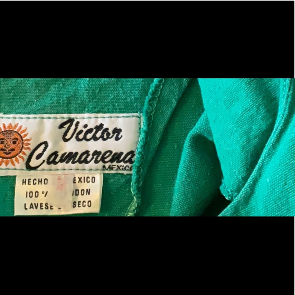 Vintage late 60s Victor Camarena Mexican maxi dress - Picture 5 of 5